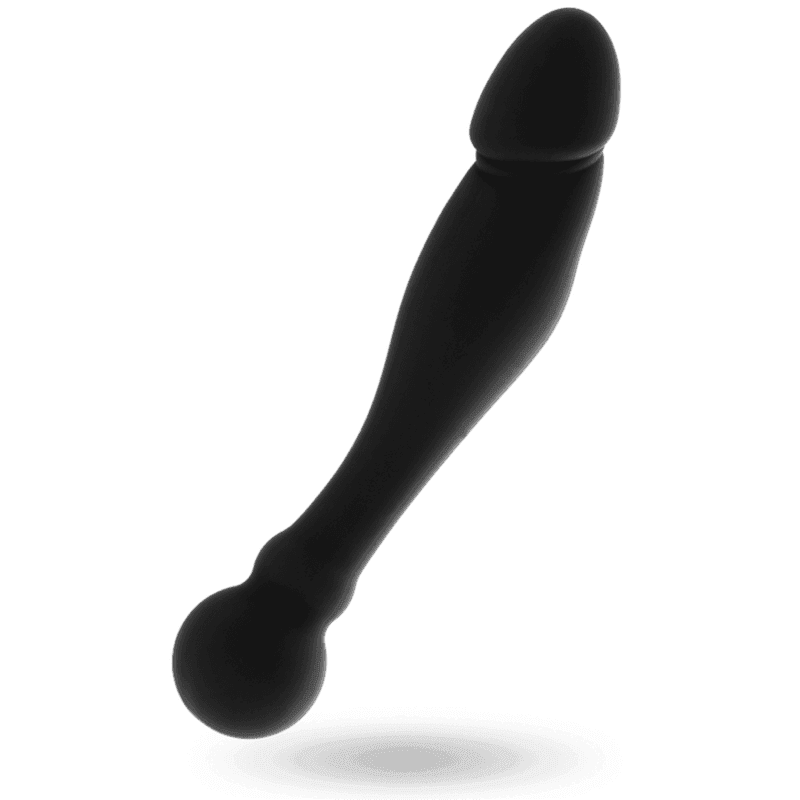 BLACK&SILVER - KARL G-PUNKT-STIMULIERENDER DILDO 18 CM - Vanelion Paradise