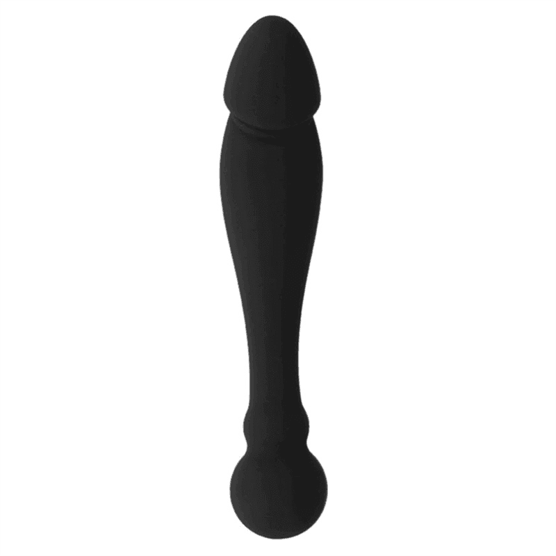 BLACK&SILVER - KARL G-PUNKT-STIMULIERENDER DILDO 18 CM - Vanelion Paradise