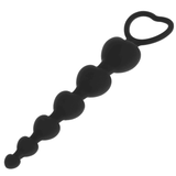 BLACK&SILVER - MILA ANAL-HERZKETTE 18 CM - Vanelion Paradise