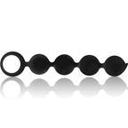BLACK&SILVER - LENNON ANAL ROSENKRANZ 4 SILIKONKUGELN 15 CM - Vanelion Paradise