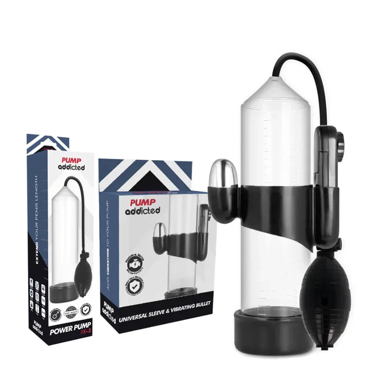 PUMP ADDICTED - TRANSPARENTER RX3-VIBRATOR - Vanelion Paradise