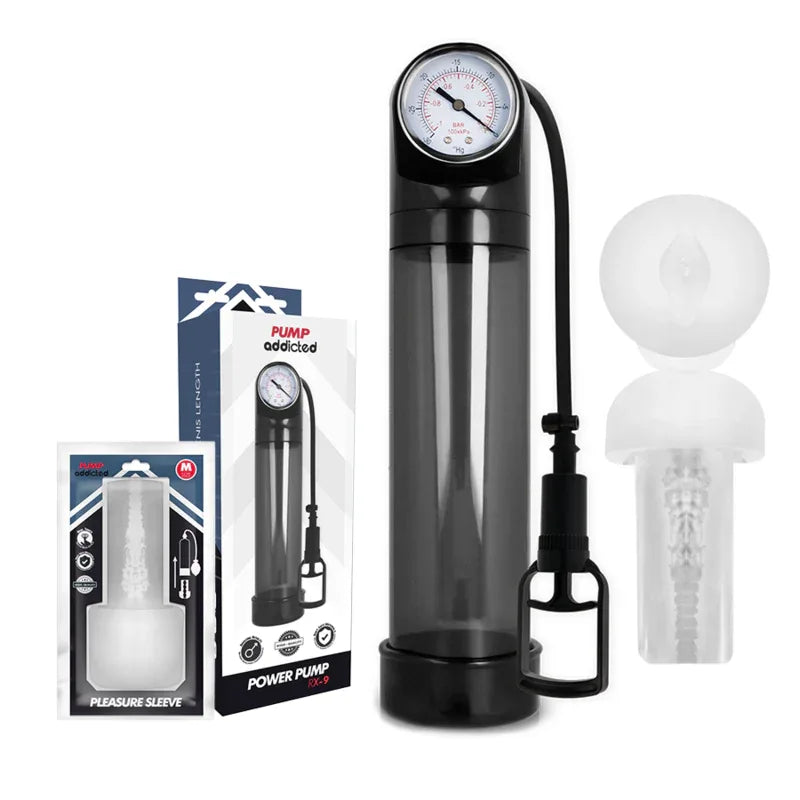 PUMP ADDICTED - RX9 SCHWARZ MIT MASTURBATOR - Vanelion Paradise