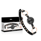 BEGME - BLACK EDITION BALLKNEBEL VEGANES LEDER - Vanelion Paradise
