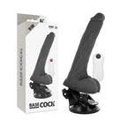 BASECOCK - REALISTISCHER VIBRATOR MIT FERNBEDIENUNG NATÜRLICH 19 CM -O- 4 CM - Vanelion Paradise