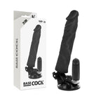 BASECOCK - REALISTISCHER VIBRATOR MIT FERNBEDIENUNG NATÜRLICHER 21 CM -O- 4 CM - Vanelion Paradise