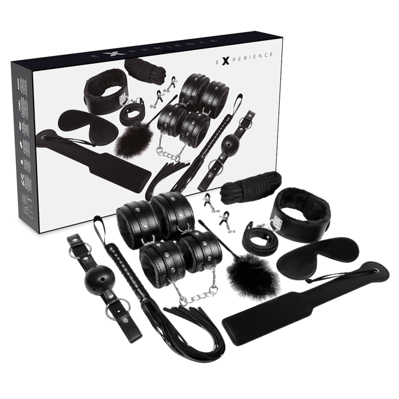 EXPERIENCE - BDSM-FETISCH-KIT SCHWARZE SERIE