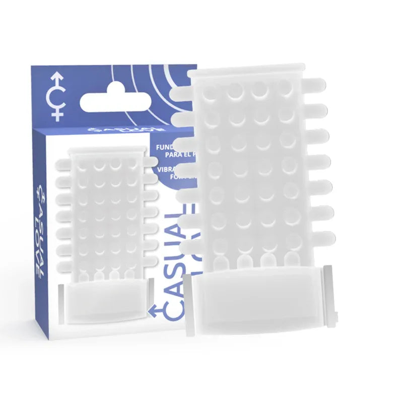 CASUAL LOVE - RING TRANSPARENT VIBRATOR PENIS COVER - Vanelion Paradise