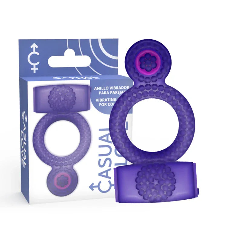 CASUAL LOVE - RING DOPPELTER GENUSS LILA RING - Vanelion Paradise