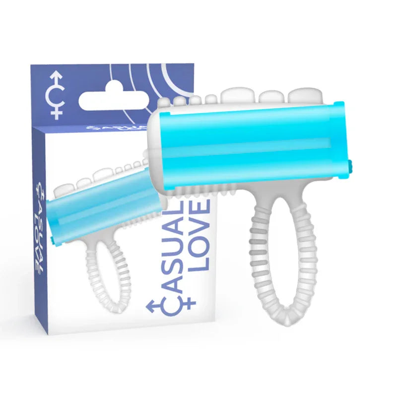 CASUAL LOVE - RINGZUNGE VIBRIERENDES BLAU - Vanelion Paradise