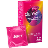 Durex Dame Placer Kondome – 12 Stück, stimulierend, Regular Fit - Vanelion Paradise