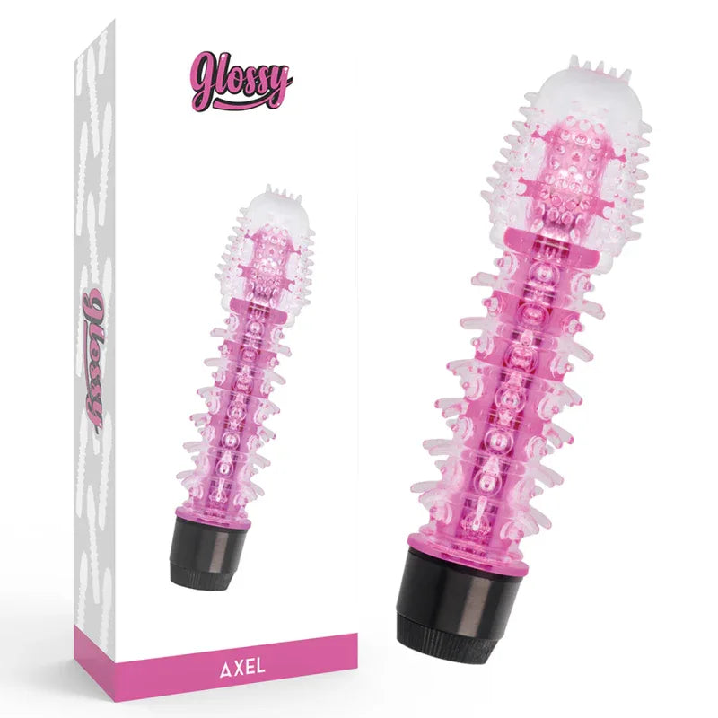 GLOSSY - AXEL VIBRATOR ROSA - Vanelion Paradise