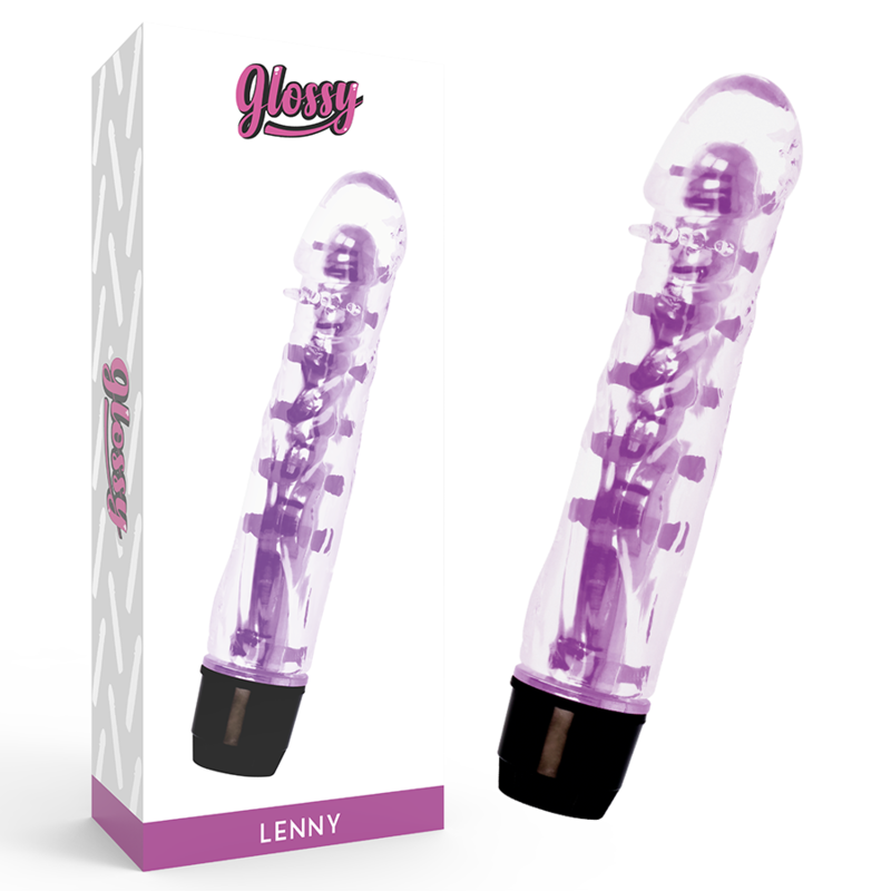 GLOSSY - LENNY VIBRATOR LILA