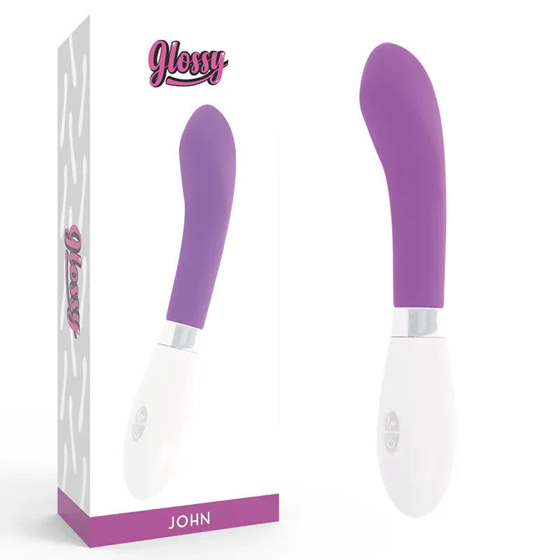 GLOSSY - JOHN VIBRATOR LILA - Vanelion Paradise
