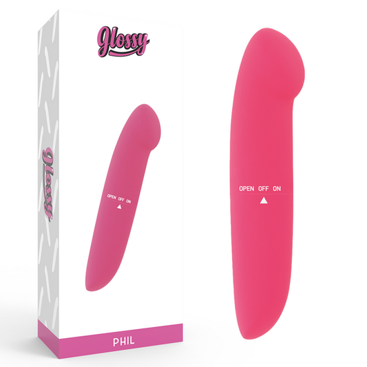 GLOSSY - PHIL VIBRATOR ROSA