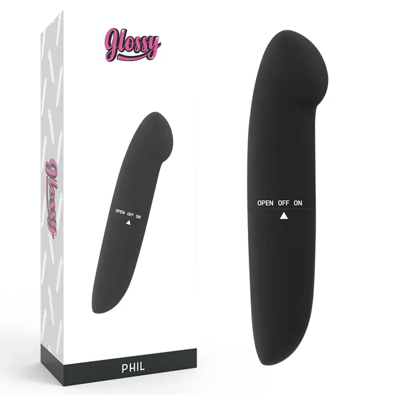 GLOSSY - PHIL VIBRATOR SCHWARZ - Vanelion Paradise