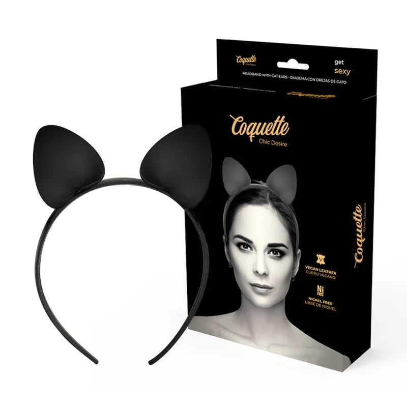 COQUETTE CHIC DESIRE - STIRNBAND MIT KATZENOHREN - Vanelion Paradise