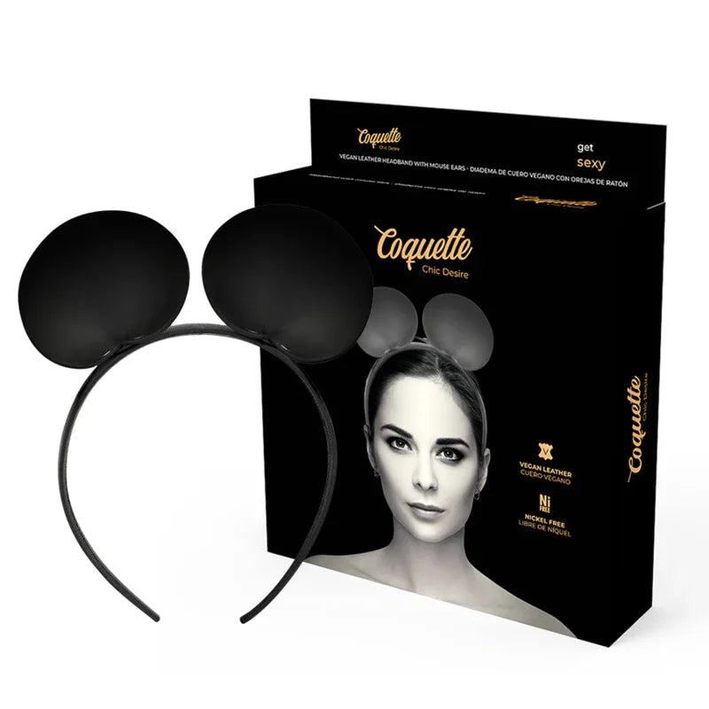 COQUETTE CHIC DESIRE - STIRNBAND MIT MAUSEOHREN - Vanelion Paradise
