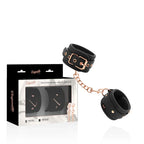 COQUETTE CHIC DESIRE - FANTASY-HANDSCHELLEN AUS VEGANEM LEDER MIT NEOPREN-FUTTER - Vanelion Paradise