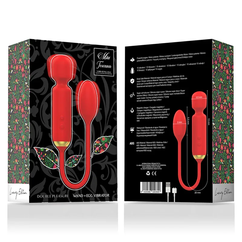 MIA - TOSCANA DOPPELTER GENUSSSTAB + VIBRIERENDES EI - Vanelion Paradise