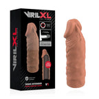 VIRILXL - FLÜSSIGE SILIKON V5 BRAUNE PENISVERLÄNGERUNG - Vanelion Paradise