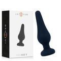 INTENSE - ANALPLUG PIPO S SCHWARZES SILIKON 9,8 CM - Vanelion Paradise
