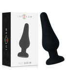 INTENSE - ANALPLUG PIPO M SCHWARZES SILIKON 11 CM - Vanelion Paradise