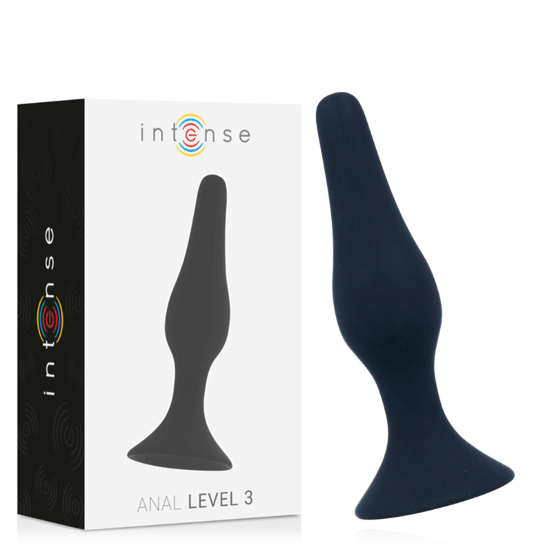 INTENSE - ANAL STUFE 3 12,5CM SCHWARZ