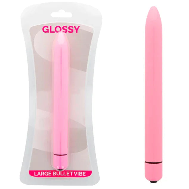 GLOSSY SLIM - VIBRATOR ROSA - Vanelion Paradise