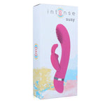 INTENSE - SUSY OSZILLIERENDER VIBRATOR AUS SILIKON KANINCHEN ROSA - Vanelion Paradise