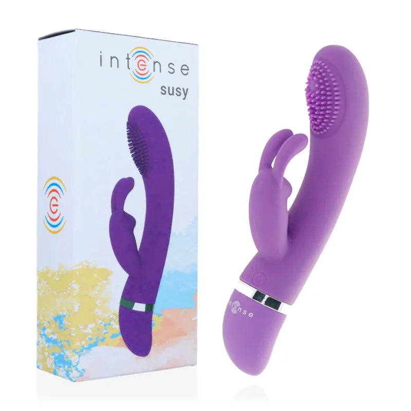INTENSE - SUSY SILICON RABBITFLIEDER OSZILLIERENDER VIBRATOR - Vanelion Paradise