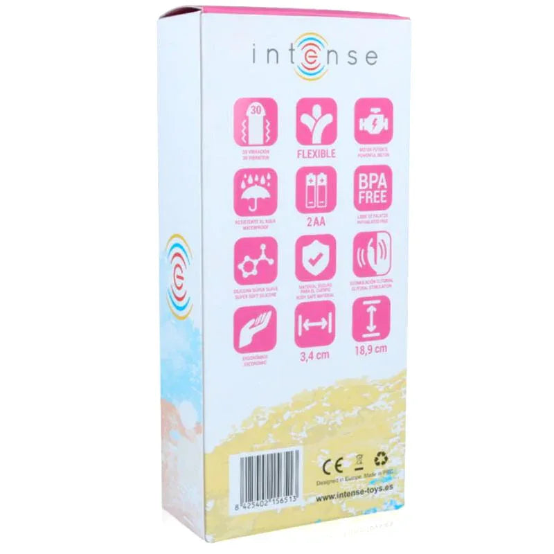 INTENSE - HILARI ROSA LUXE-VIBRATOR AUS SILIKON - Vanelion Paradise