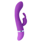 INTENSE Hilari – Lila Rabbit Vibrator aus Silikon, 2 Motoren, 30 Modi - Vanelion Paradise
