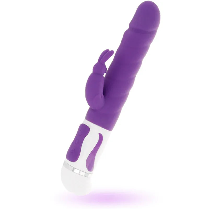INTENSE - BOBBLE VIBRATOR ROTATOR LILA SILIKON - Vanelion Paradise