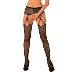 OBSESSIVE - LIGA- STRÜMPFE S821 S/M/L - Vanelion Paradise