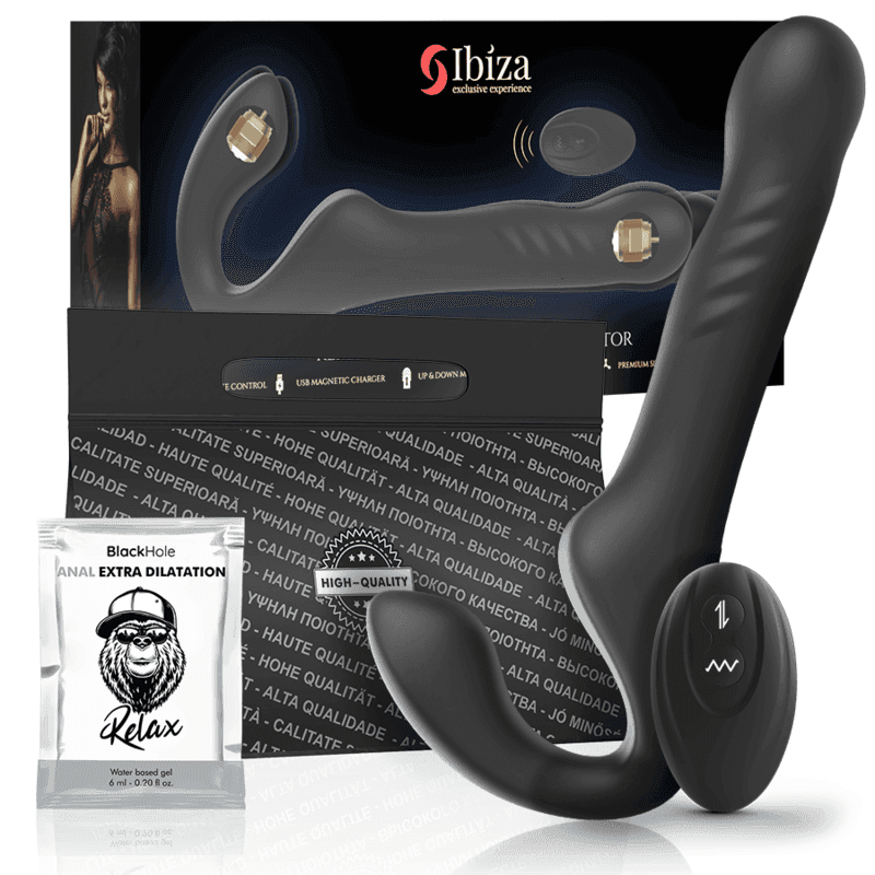 IBIZA - TRGERLOSER VIBRATOR MIT FERNBEDIENUNG - Vanelion Paradise
