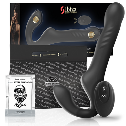 IBIZA - TRGERLOSER VIBRATOR MIT FERNBEDIENUNG