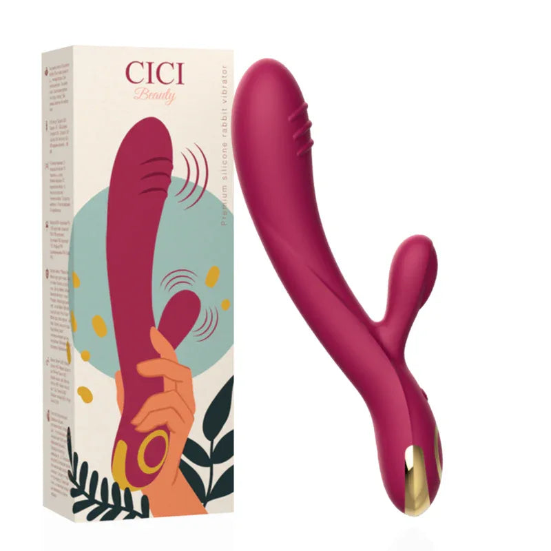 CICI BEAUTY - PREMIUM SILIKON RABBIT VIBRATOR - Vanelion Paradise