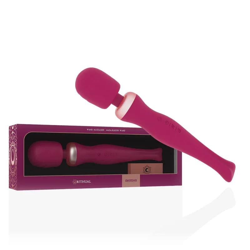 RITHUAL - LEISTUNGSSTARKER WIEDERAUFLADBARER AKASHA - WAND 2.0 ORCHIDEE - Vanelion Paradise