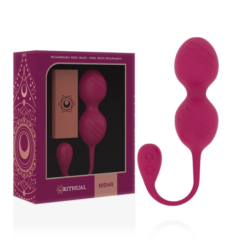 RITHUAL - NISHA - WIEDERAUFLADBARE VIBRIERENDE KEGELBLLE ORCHIDEE - Vanelion Paradise