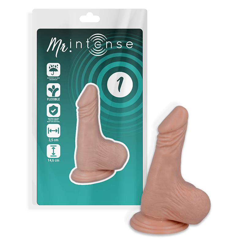 MR INTENSE - 1 REALISTISCHER PENIS 14.6 CM -O- 3.5 CM