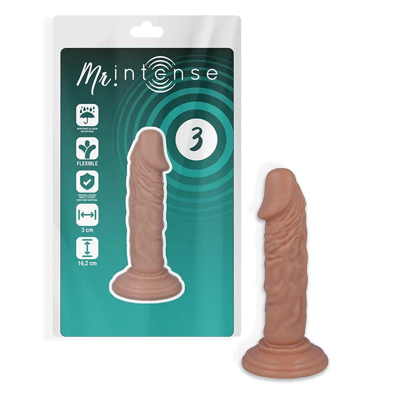 MR INTENSE - 3 REALISTIC PENIS 16.2 CM -O- 3 CM - Vanelion Paradise
