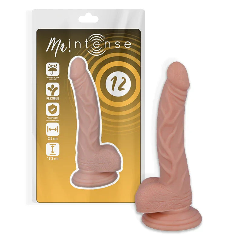 MR INTENSE - 12 REALISTIC PENIS 18.2 CM -O- 2.5 CM - Vanelion Paradise