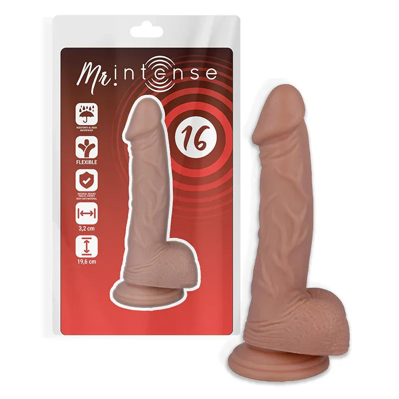 MR INTENSE - 16 REALISTIC PENIS 19.6 CM -O- 3.2 CM - Vanelion Paradise