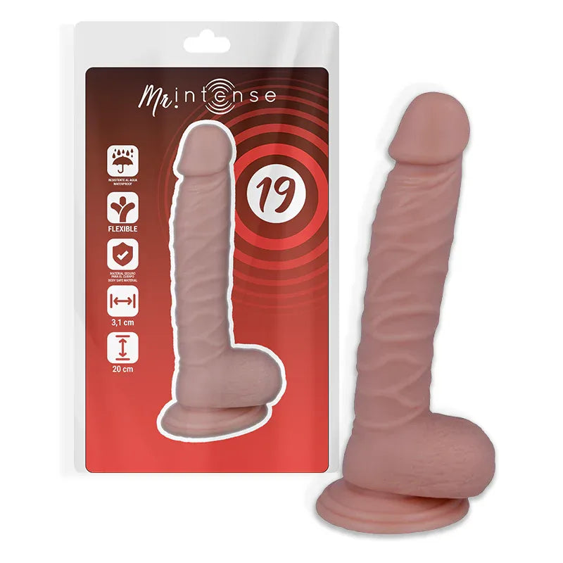 MR INTENSE - 19 REALISTIC PENIS 20 CM -O- 3.1 CM - Vanelion Paradise