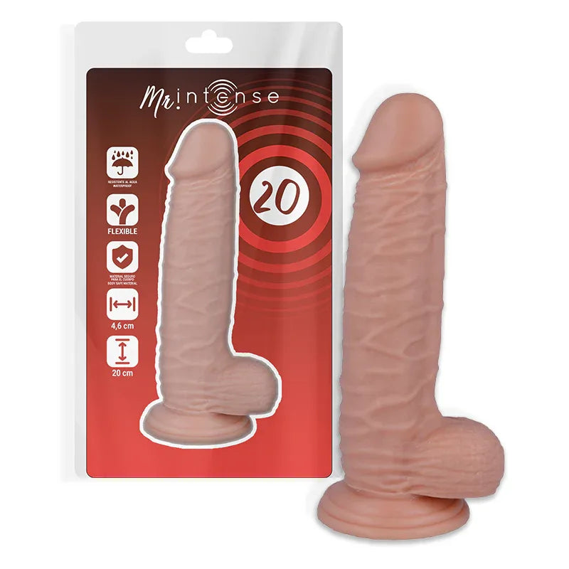 MR INTENSE - 20 REALISTIC PENIS 20 CM -O- 4.6 CM - Vanelion Paradise