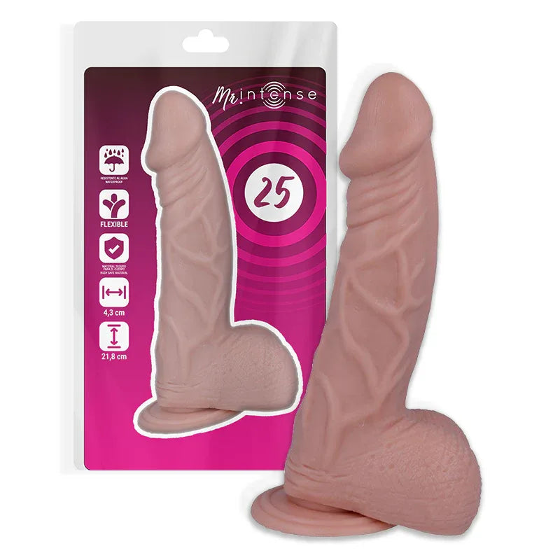MR INTENSE - 25 REALISTIC COCK 21.8 CM -O- 4.3 CM - Vanelion Paradise