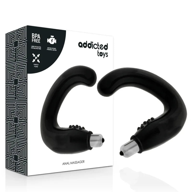 ADDICTED TOYS - ANALMASSAGER SCHWARZ - Vanelion Paradise