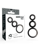 ADDICTED TOYS - RINGSET FÜR PENIS - GERUCHERT - Vanelion Paradise