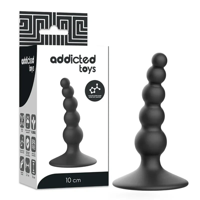 ADDICTED TOYS - ANAL SEXUELLER STECKER 10 CM SCHWARZ - Vanelion Paradise