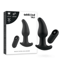 ADDICTED TOYS - FERNBEDIENUNGSSTECKER ANAL P-SPOT SCHWARZ SPITZE - Vanelion Paradise